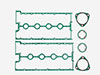 Set Valve cover gaskets Ferrari 308 carburetor