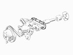 Guarnizione pompa acqua 1300-2000cc 101/105/116
