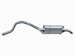 Rear exhaust muffler Alfetta GT / GTV (4-cyl.)