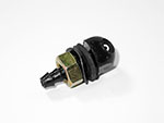 Washer jet black (single jet) Spider / Alfetta