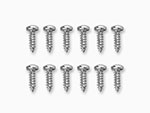 Serie (12) viti inox per profili guarnizione Bertone GT