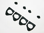 Set door handle rubber seals Giulia 1. series
