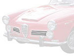 Serie (2) Profilo crom. presa aria int. 2600 Touring Spider