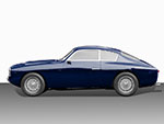 Coppia (2) maniglie esterne Alfa Romeo 1900 Zagato