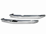Coppia paraurti Alfa 2600 Touring Spider inox