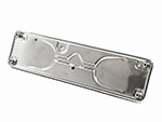 Portatarga anteriore Bertone GT / GTV (INOX)
