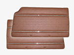 Door panel set (2) brown 1300 - 1750 GT / GTV  1. series