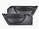 Set (2) door panels black Montreal