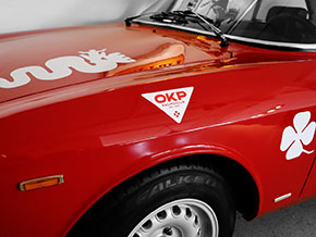 Kit Adesivo OKP RACING CLUB (8 pezzi)