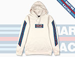MARTINI RACING Hoodie Core Logo Cream S