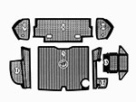 Serie (7) tappeti cofano 2000 / 2600 Touring 