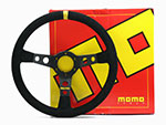 Volante in pelle nero MOMO 350mm  GT3 Cup