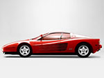 Cerchio post. alluminio Ferrari Testarossa Style 10,5x18
