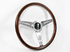 Nardi Classico wood 330mm polished spokes