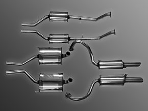 Sport exhaust system AR Montreal INOX