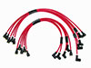 Set HT leads red 1300 - 1600 GTA (7mm)