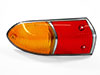 Rear light lens Duetto Spider amber / red left