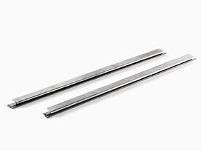 Coppia profili cromati vetro laterale verticale GT Bertone