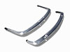 Bumper set Alfa 2600 Sprint stainless steel