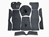 Carpet set deluxe anthracite Giulia Sprint GT Bertone