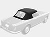 Soft top black 2600 Touring Spider 4 seat version