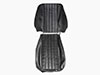 Front seat cover scay black 1600 GTV 1. series