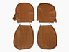 Front seat covers scay brown 1300 GT Junior 1966 - 69