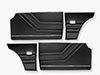 Set (4) door panels black 2000 GTV Bertone