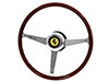 Steering wheel incl. hub 400mm Ferrari 365 