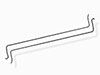 Boot lid torsion bar set (2) Alfa Spider 1970 - 93