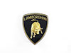Stemma Lamborghini nero 55 x 65 mm