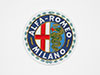 Applicabile ricamato Alfa Romeo Milano (85mm)