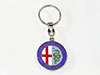 Keyring holder Alfa Romeo Milano (enamel) both side