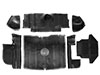 Set (7) complete rubber mats 2000 / 2600 Sprint