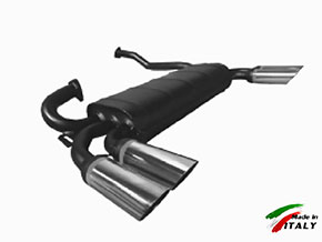 Silenziatore posteriore Ferrari Dino 208 GT4 2+2